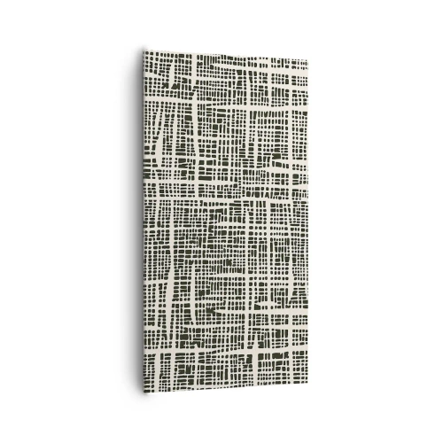 Bild auf Leinwand - Leinwandbild - Gewebte Komposition - 65x120 cm