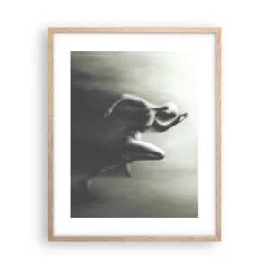 Poster in einem Rahmen aus heller Eiche - Unwiderstehlich - 40x50 cm