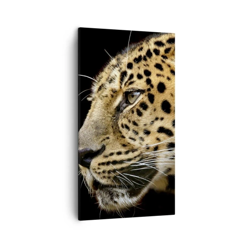 Bild auf Leinwand - Leinwandbild - Ruhig, fokussiert, bereit - 45x80 cm