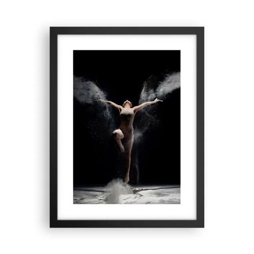 Poster in einem schwarzem Rahmen - Elfen existieren - 30x40 cm