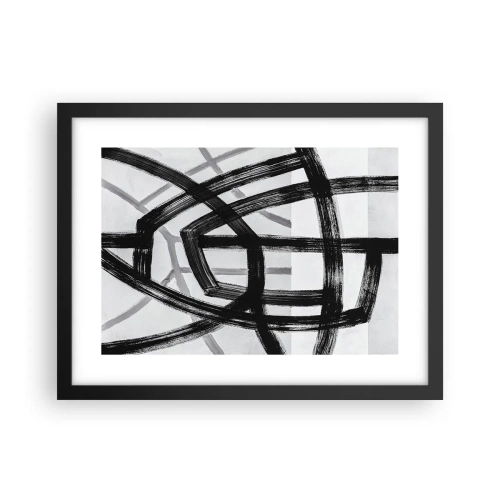 Poster in einem schwarzem Rahmen - Bautiefe - 40x30 cm