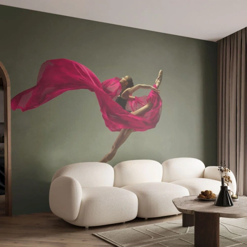 Fototapete Standard Eco - Tanzende Flamme - Tänzer, Ballerina, Ballett - 400x280 cm