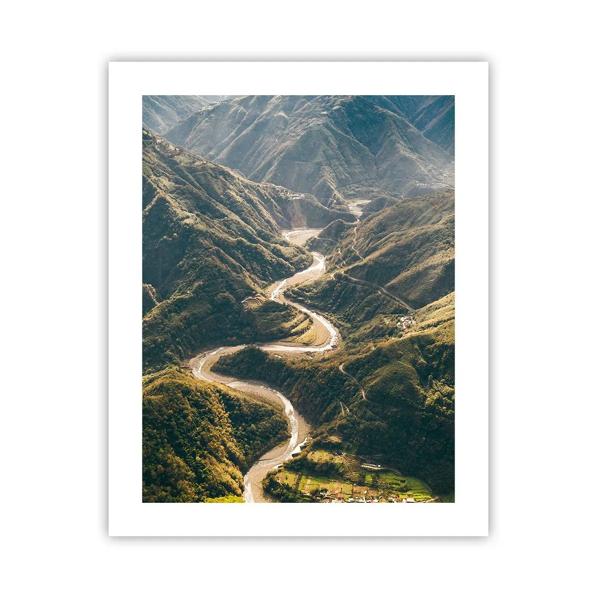 Poster - Direkt aus dem Herzen der Berge - 40x50 cm