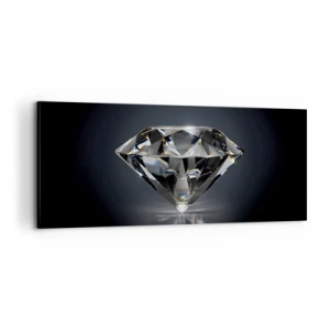 Bild auf Leinwand - Leinwandbild - Beste Freundin - 100x40 cm