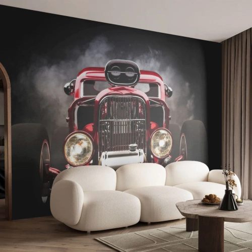 Fototapete Standard Eco - Schnell und wahnsinnig schön - Automobil, Auto, Sport - 400x280 cm