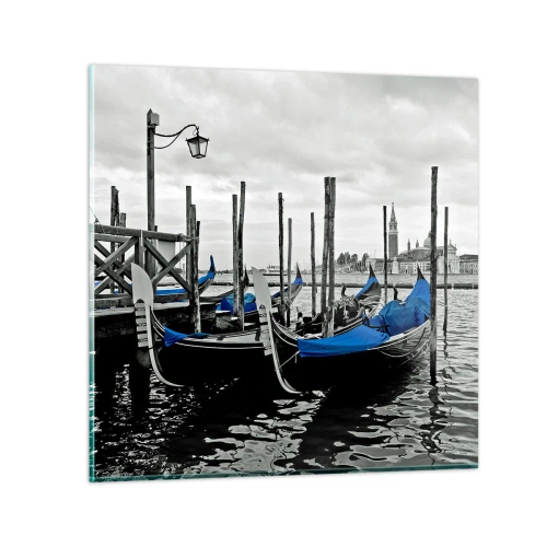Glasbild - Bild auf glas - Nachdenkliches Venedig - 30x30 cm