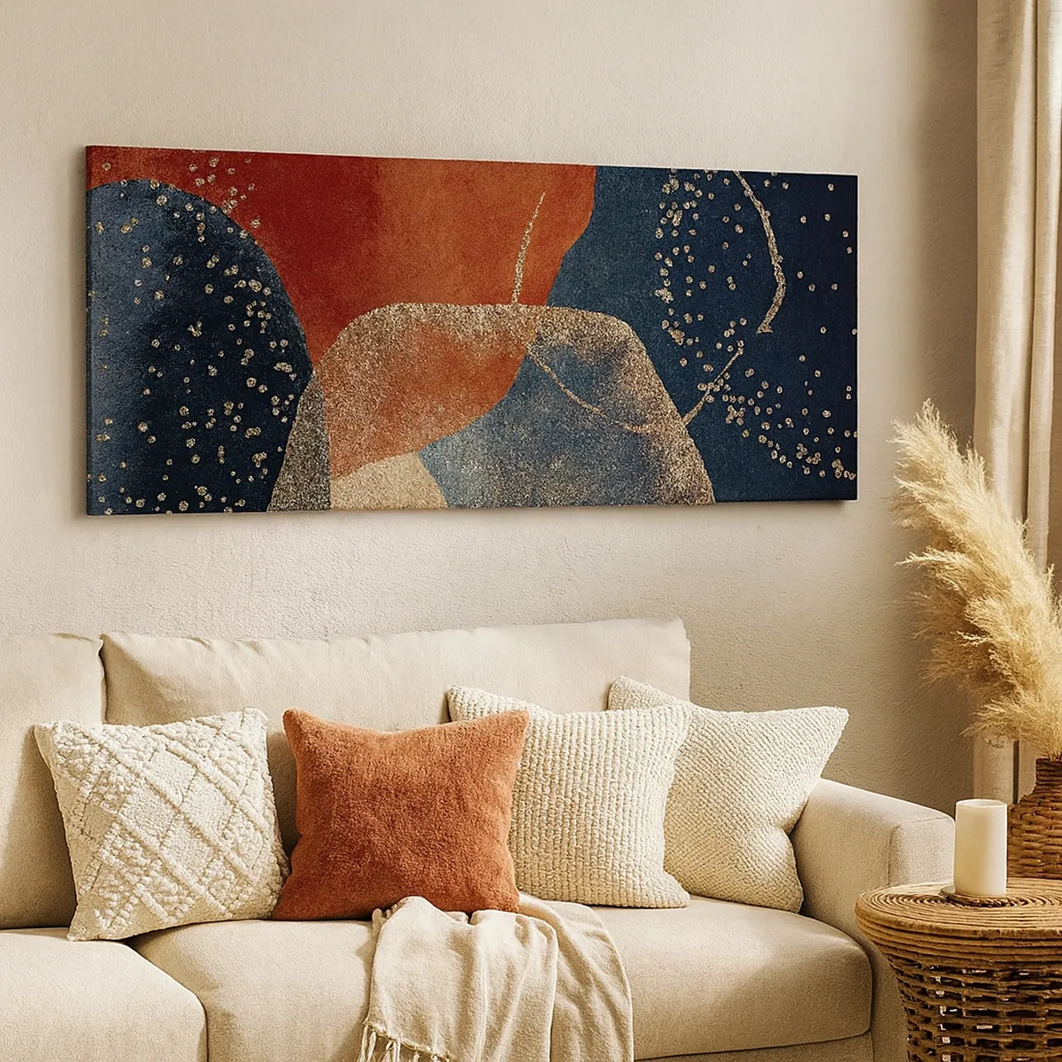 Bild auf Leinwand - Leinwandbild - Die Leichtigkeit des Seins - 30x30 cm