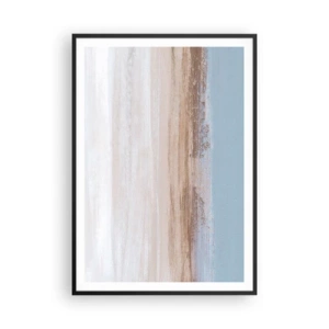 Poster in einem schwarzem Rahmen - Mehrdeutige Landschaft - 70x100 cm