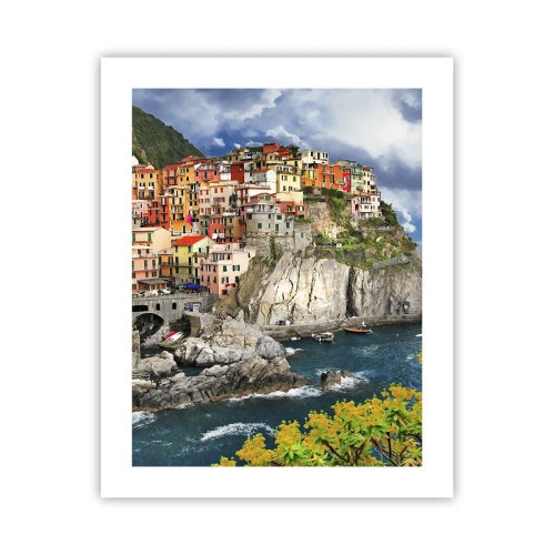 Poster - Eine Gruppe umarmt die Felsen - 40x50 cm