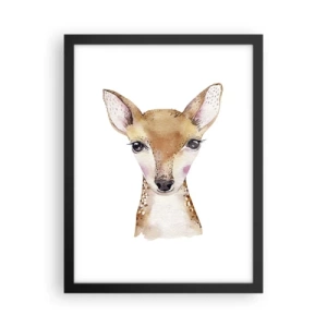 Poster in einem schwarzem Rahmen - Die Natur der Unschuld - 30x40 cm