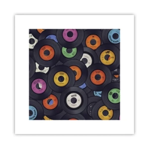 Poster - Farben der Klassiker - 30x30 cm