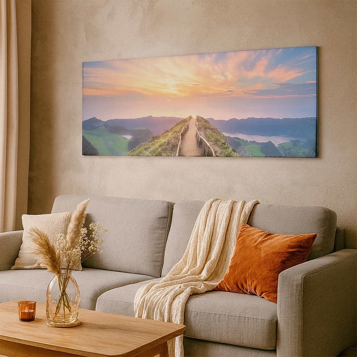 Bild auf Leinwand - Leinwandbild - Nah am Himmel - 30x30 cm