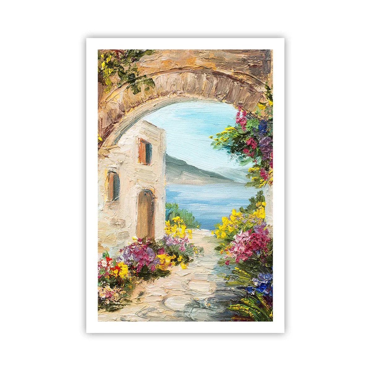 Poster - Charme einer Küstenprovinz - 61x91 cm