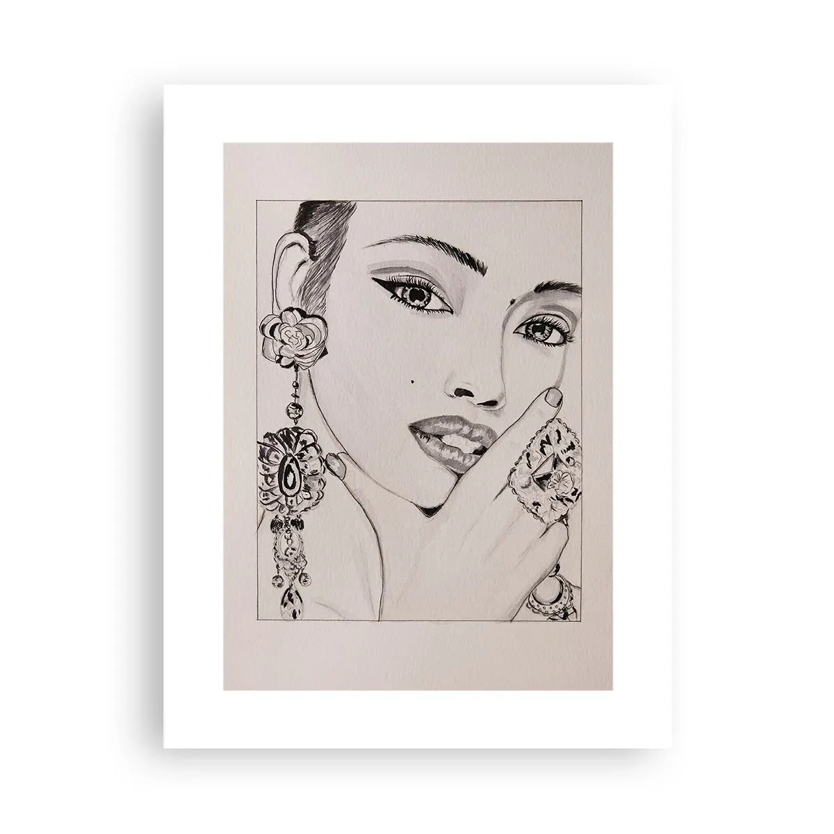 Poster - Das schönste Juwel - 30x40 cm