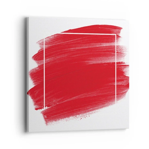 Bild auf Leinwand - Leinwandbild - Aus dem Rahmen - 40x40 cm