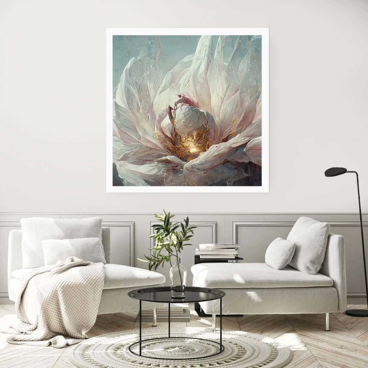 Poster - Sie blüht alle hundert Jahre einmal - 50x50 cm