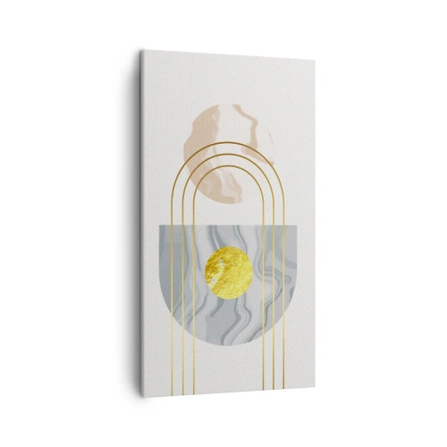 Bild auf Leinwand - Leinwandbild - Helligkeit und Brillanz - 45x80 cm