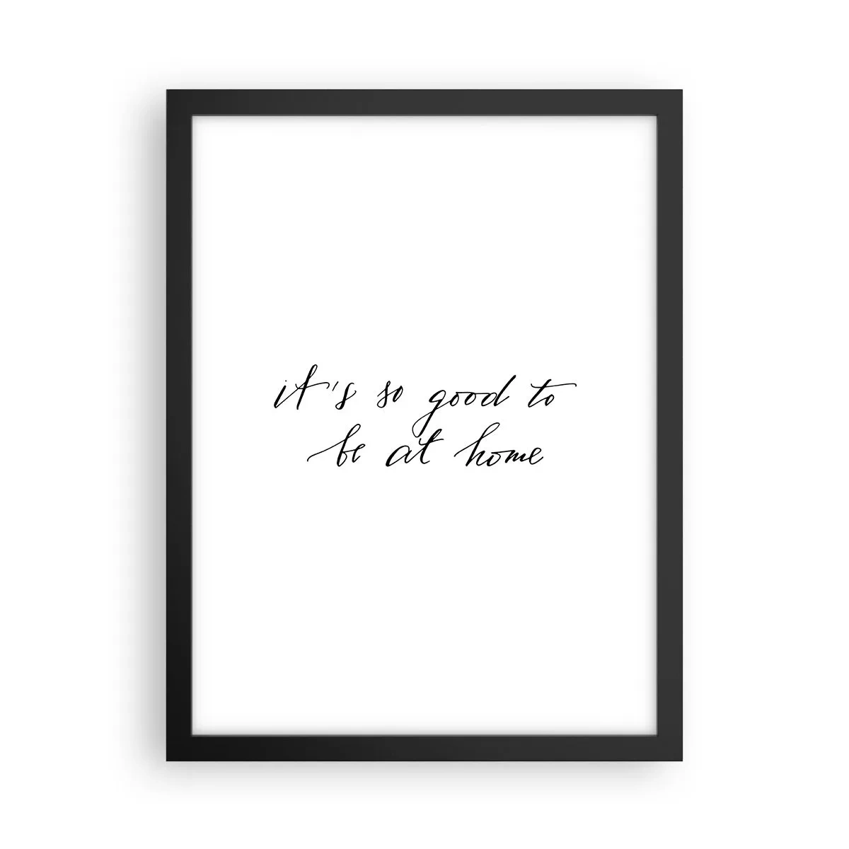 Poster in einem schwarzem Rahmen - Die ganze Wahrheit - 30x40 cm