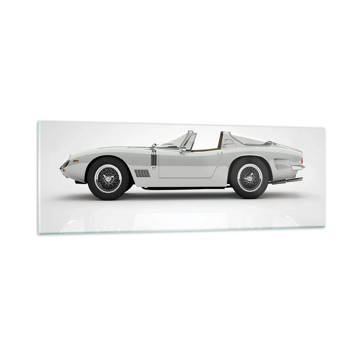 Glasbild - Bild auf glas - Spaß versprochen - 90x30 cm