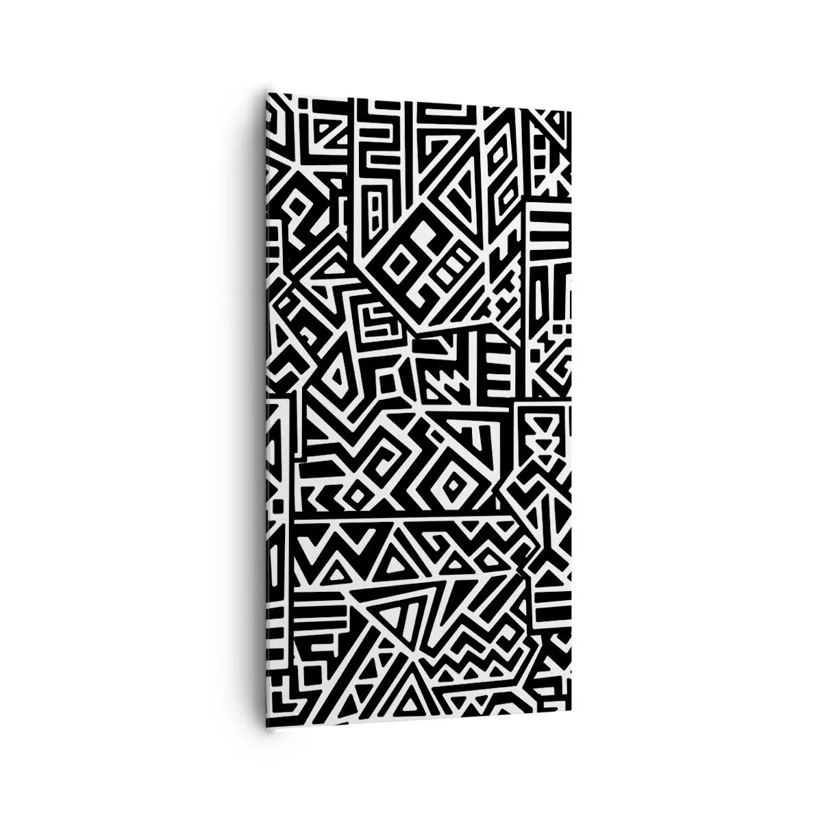 Bild auf Leinwand - Leinwandbild - Präkolumbianische Komposition - 65x120 cm