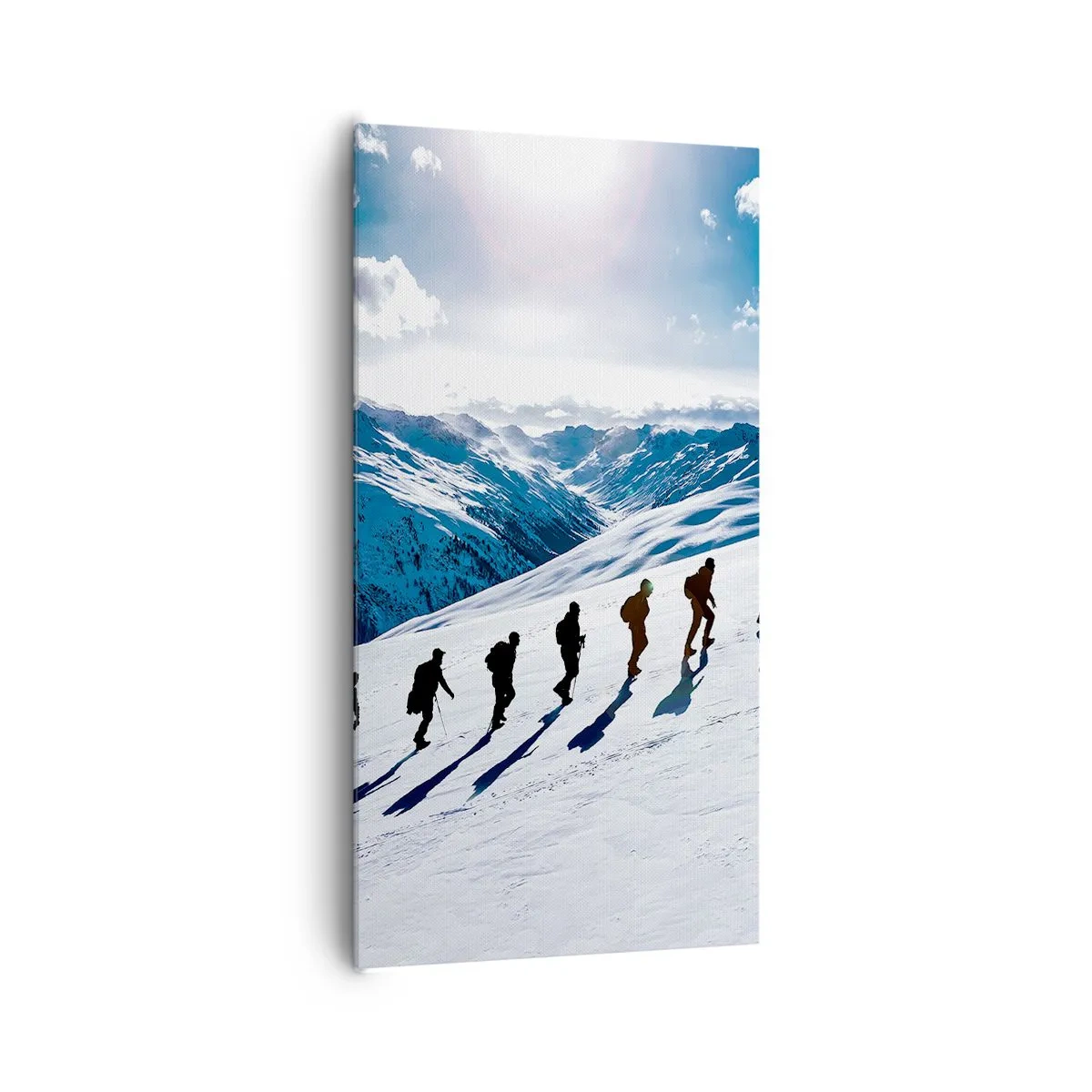 Bild auf Leinwand - Leinwandbild - Das Team der Eroberer - 65x120 cm