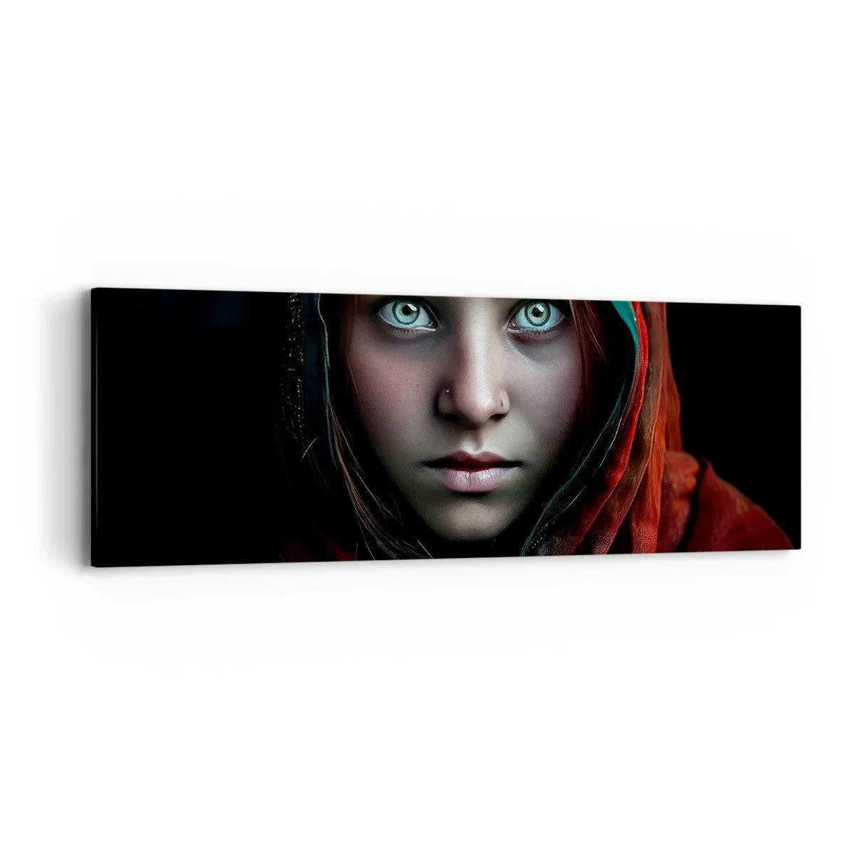 Bild auf Leinwand - Leinwandbild - Prinzessin aus dem Osten - 90x30 cm