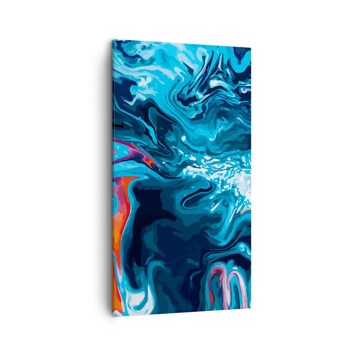 Bild auf Leinwand - Leinwandbild - Reise ins Zentrum des Himmels - 45x80 cm