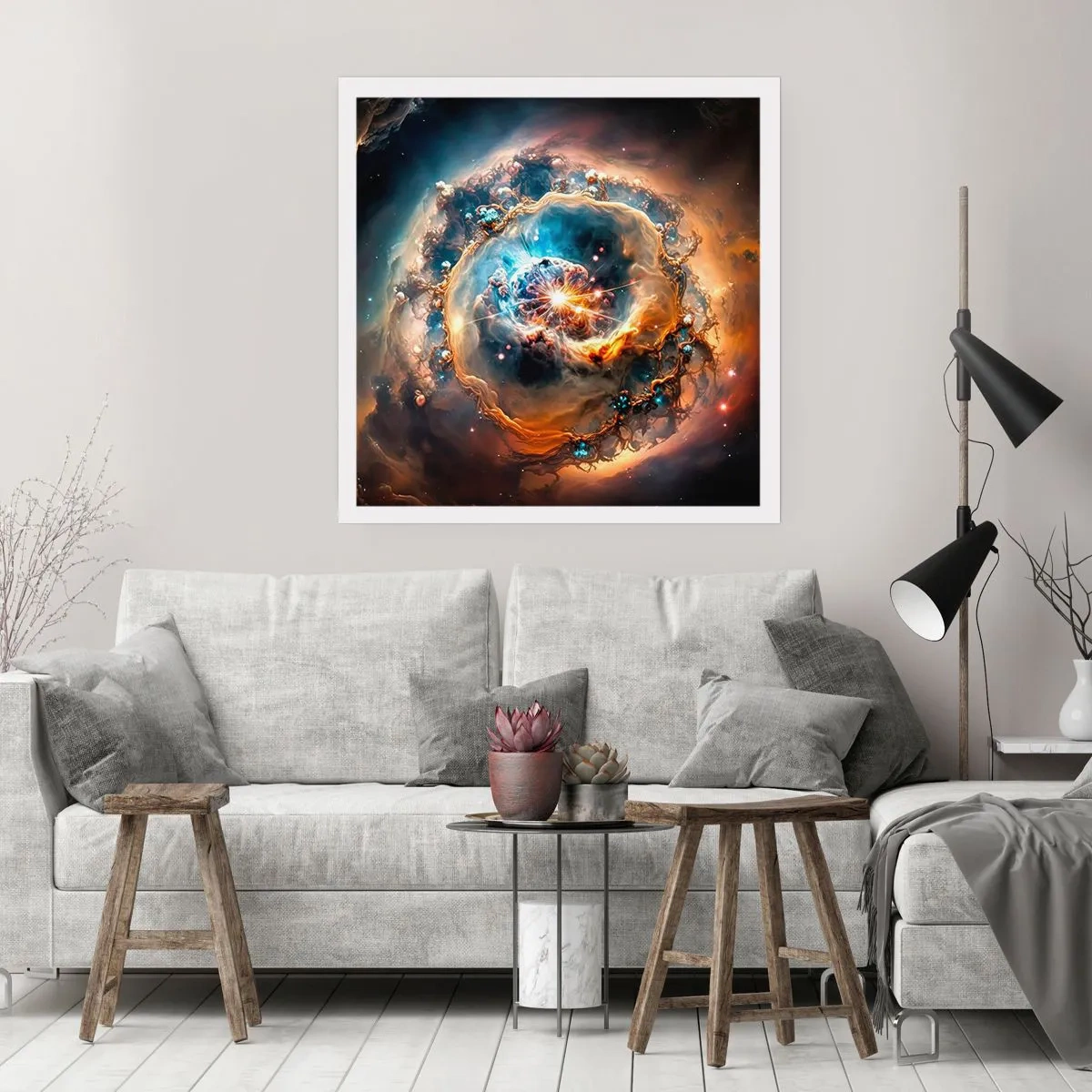 Poster - Anfang - 30x30 cm