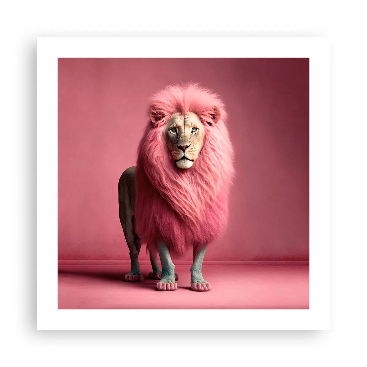 Poster - Und du hast keine Angst mehr - 50x50 cm