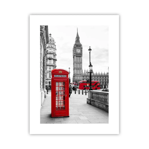 Poster - London, ohne Zweifel - 30x40 cm