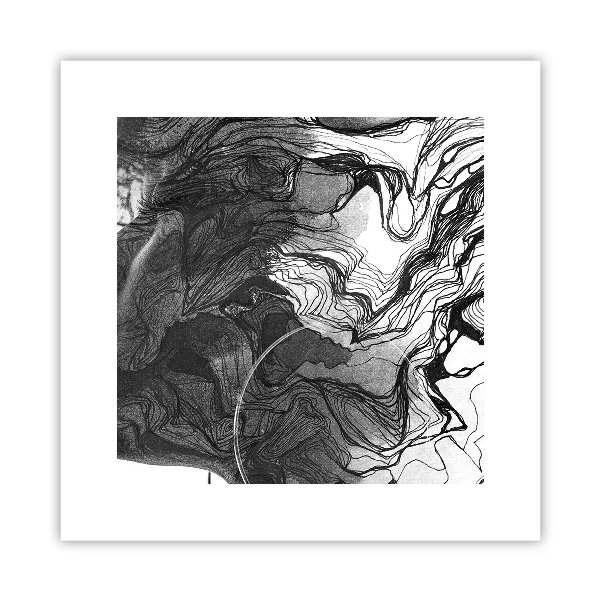 Poster - Verstrickt in Träume - 30x30 cm