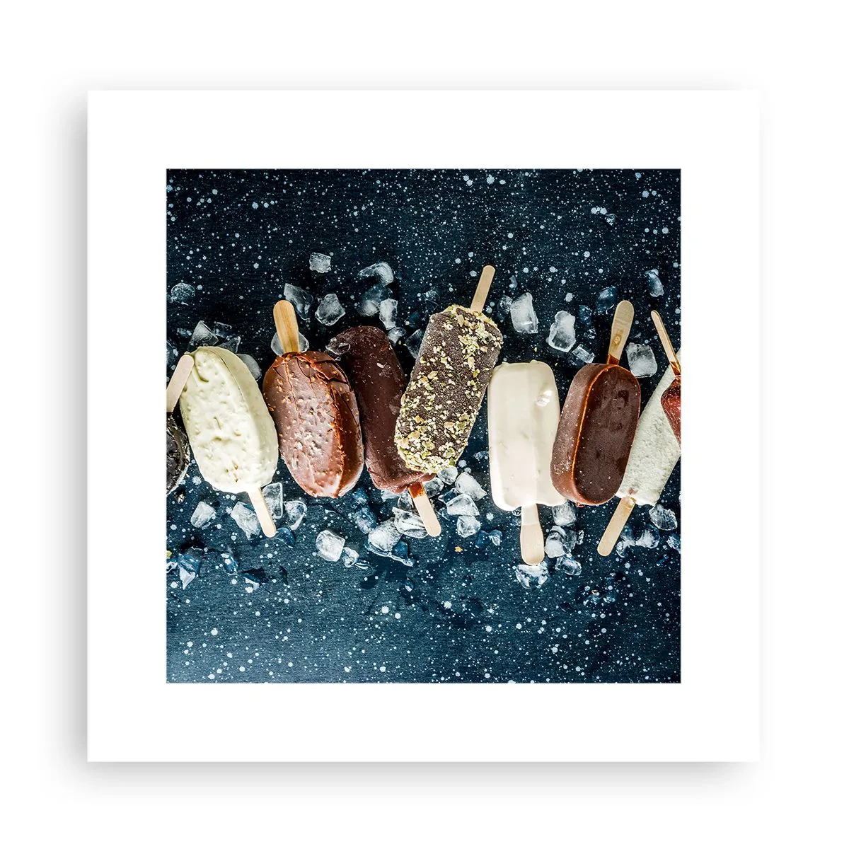 Poster - Geschmack des heißen Sommers - 30x30 cm