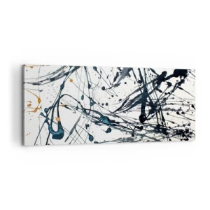 Bild auf Leinwand - Leinwandbild - Sinn machen oder keinen Sinn machen? - 100x40 cm