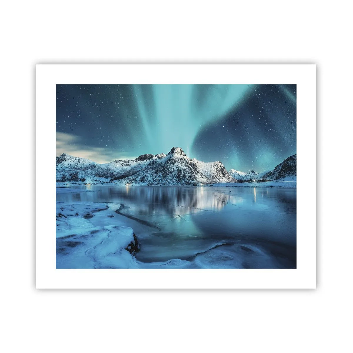 Poster - Lichtnacht - 50x40 cm