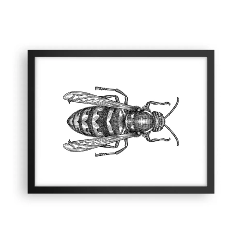 Poster in einem schwarzem Rahmen - Von einem Insektenplaneten - 40x30 cm