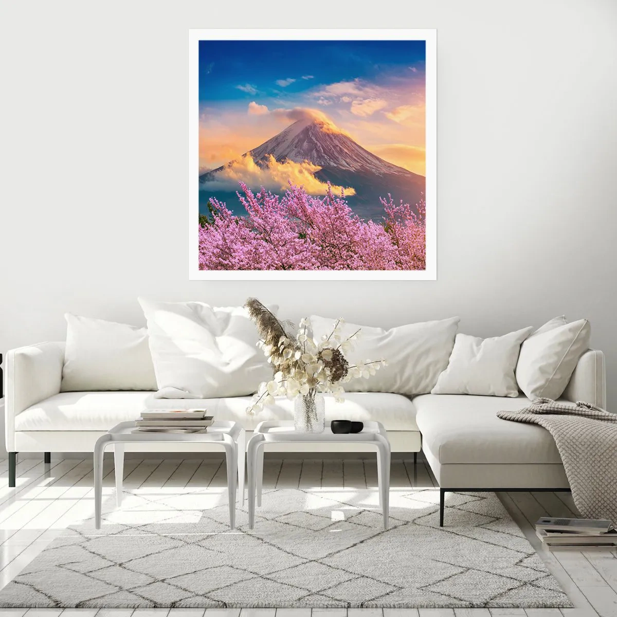 Poster - Japanische Heiligkeit - 40x40 cm