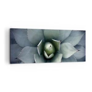 Bild auf Leinwand - Leinwandbild - Es lockt an und warnt - 100x40 cm