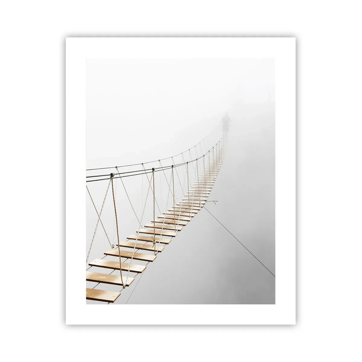 Poster - Wohin wird es dich führen? - 40x50 cm