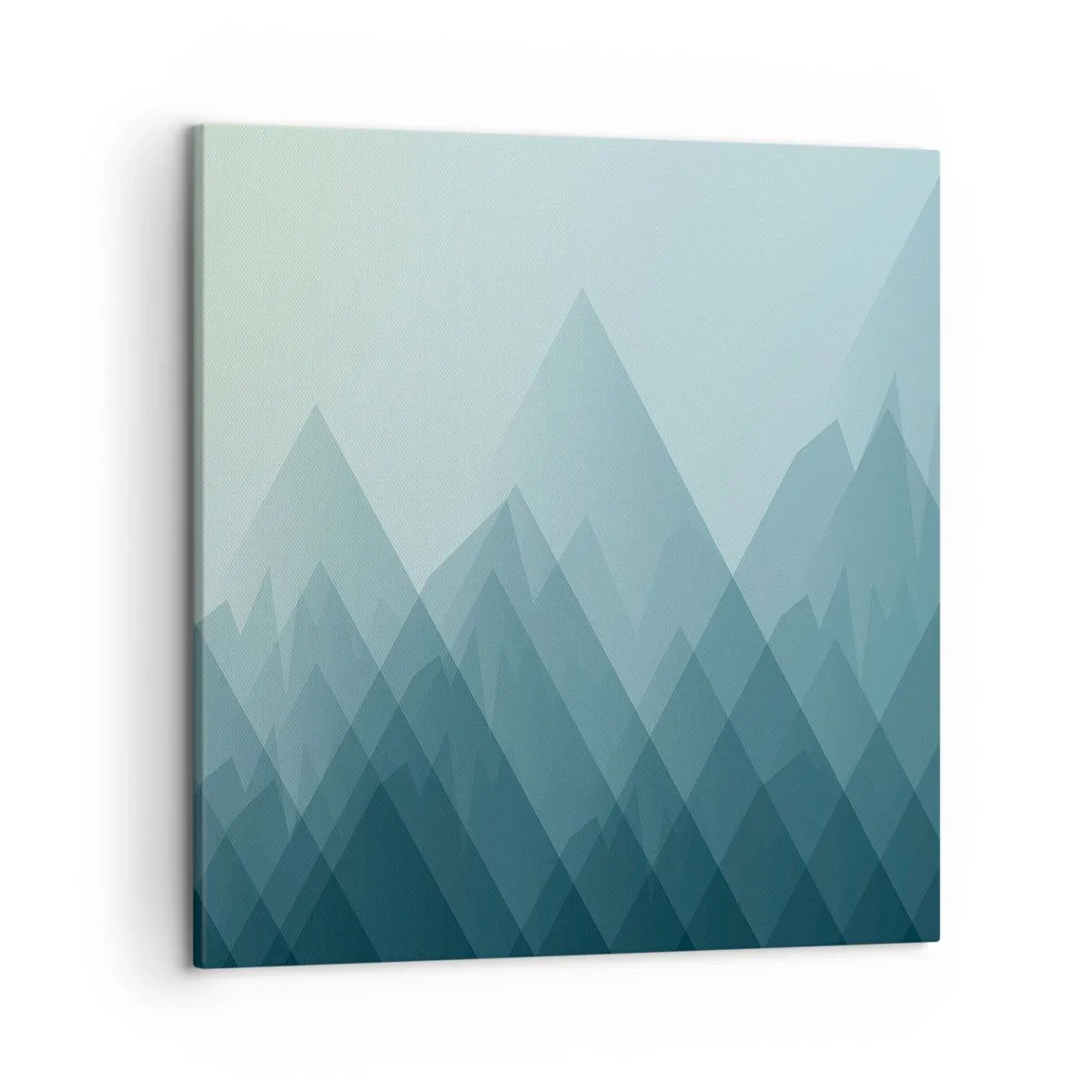 Bild auf Leinwand - Leinwandbild - Groß größer am größten - 50x50 cm