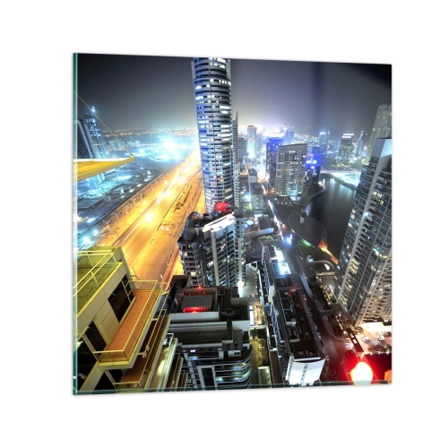 Glasbild - Bild auf glas - Ein Wunder in der Wüste - 50x50 cm