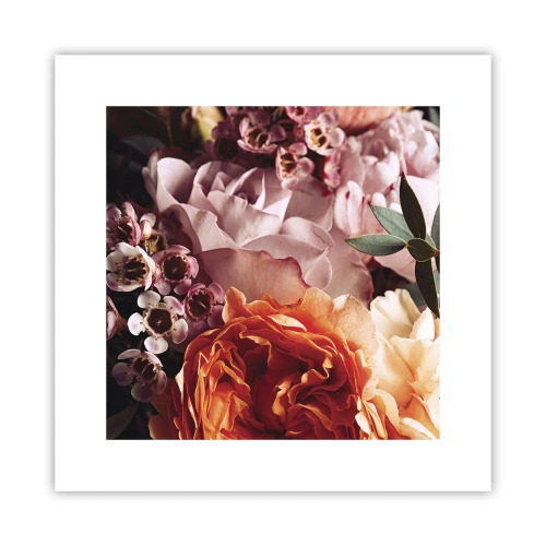 Poster - Eingehüllt in Schönheit - 30x30 cm