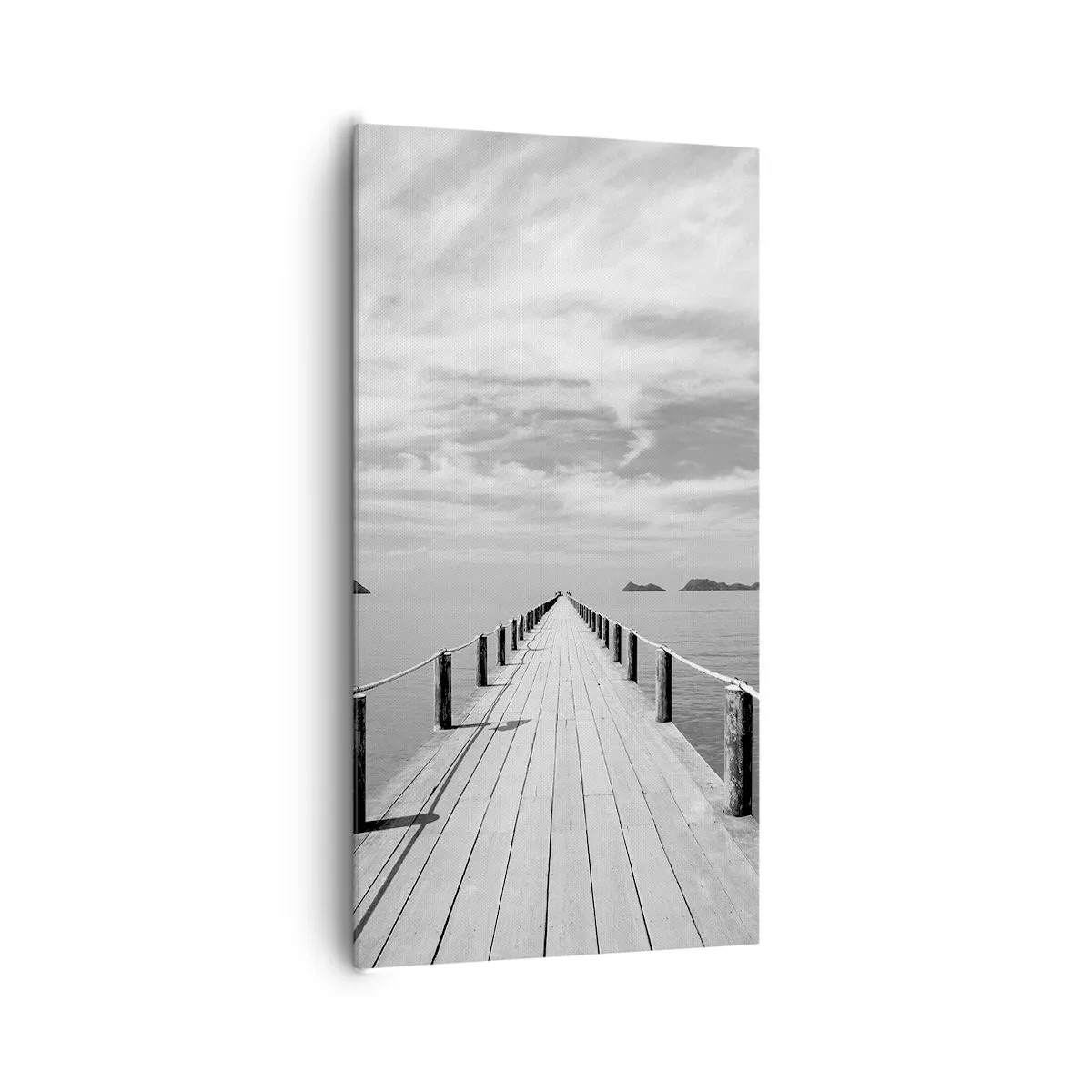 Bild auf Leinwand - Leinwandbild - Oder vielleicht eine Reise ... - 65x120 cm