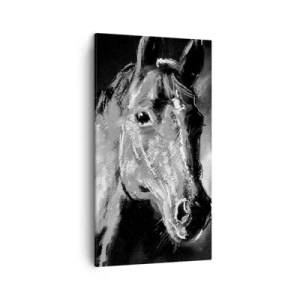 Bild auf Leinwand - Leinwandbild - Das Leuchten einer edlen Seele - 45x80 cm