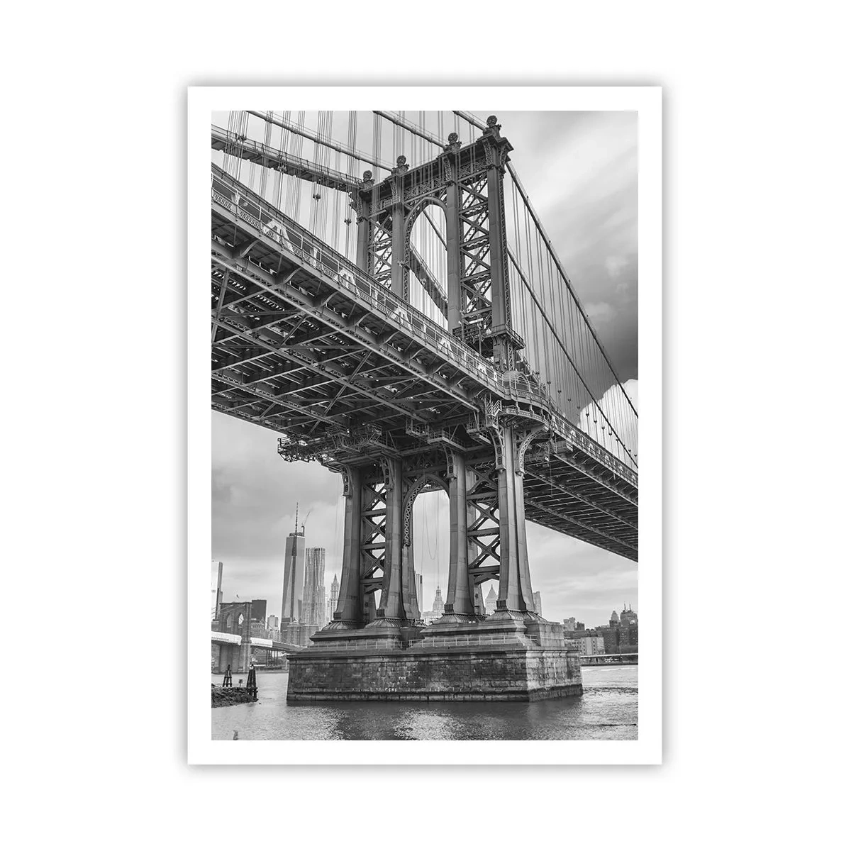 Poster - Ins Herz der Stadt - 70x100 cm