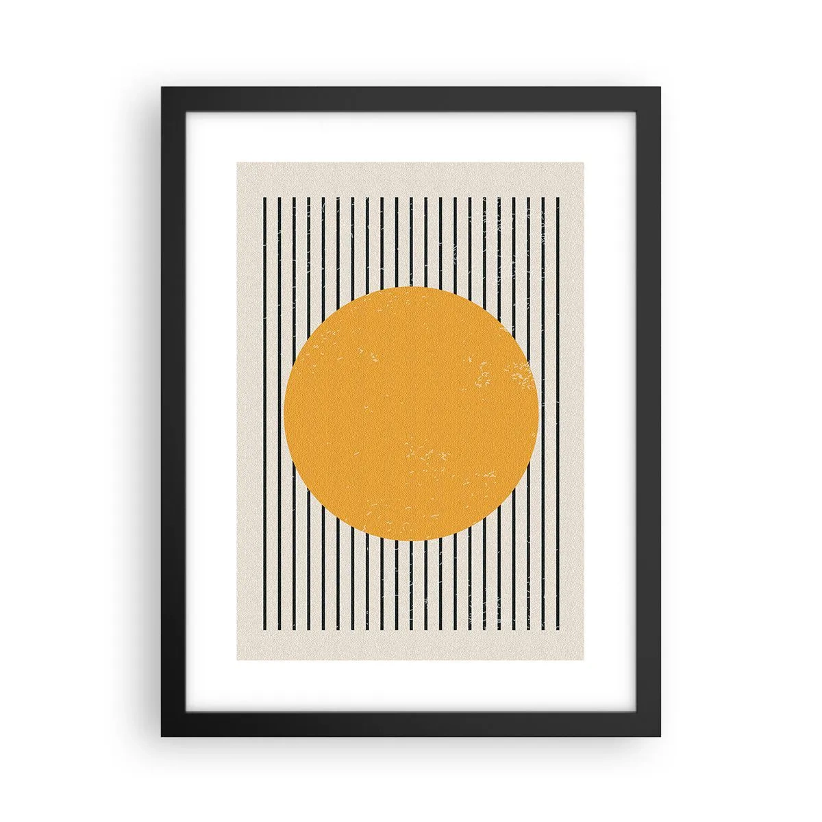 Poster in einem schwarzem Rahmen - Die Kraft der Einfachheit - 30x40 cm