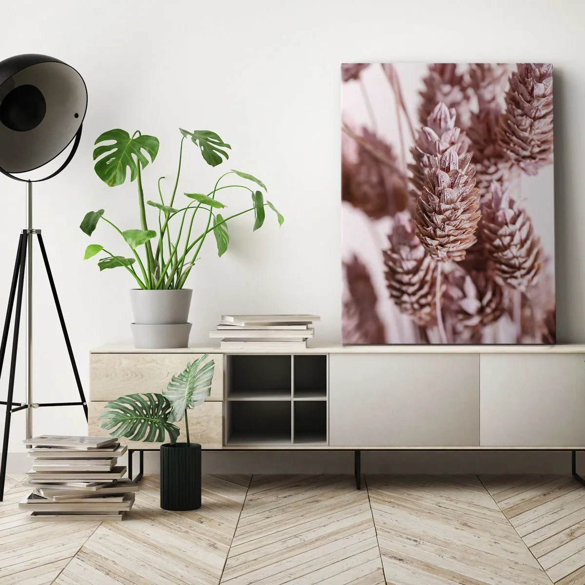 Bild auf Leinwand - Leinwandbild - Scheinbar unauffällig - 65x120 cm