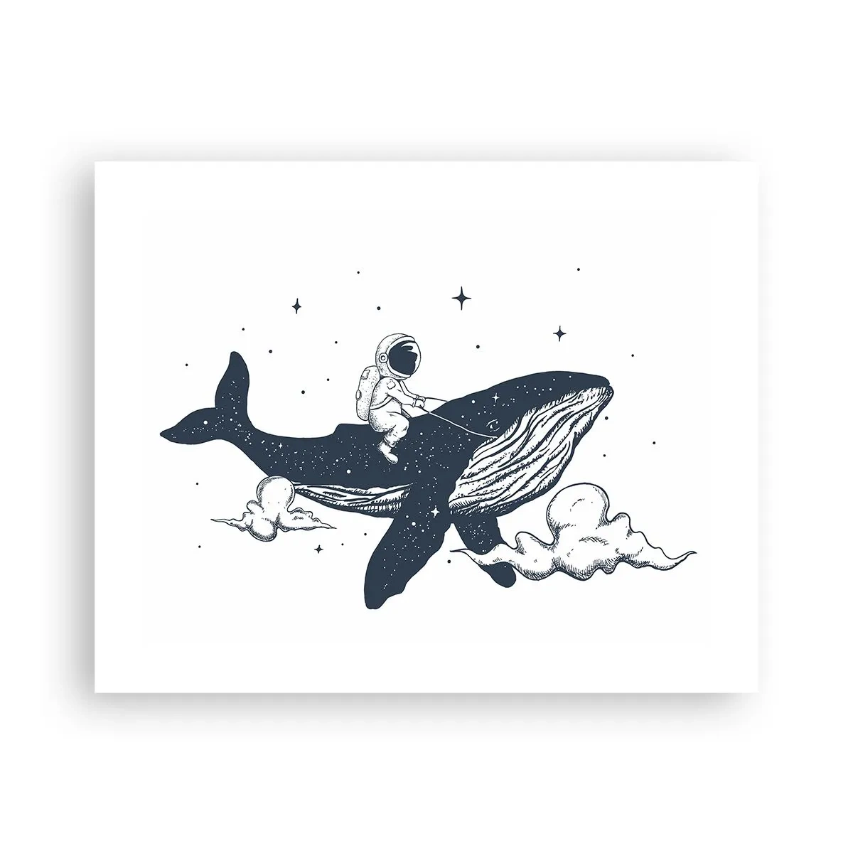Poster - Weltraumabenteuer - 50x40 cm