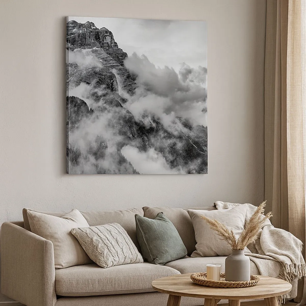 Bild auf Leinwand - Leinwandbild - Schön und grausam - 30x30 cm