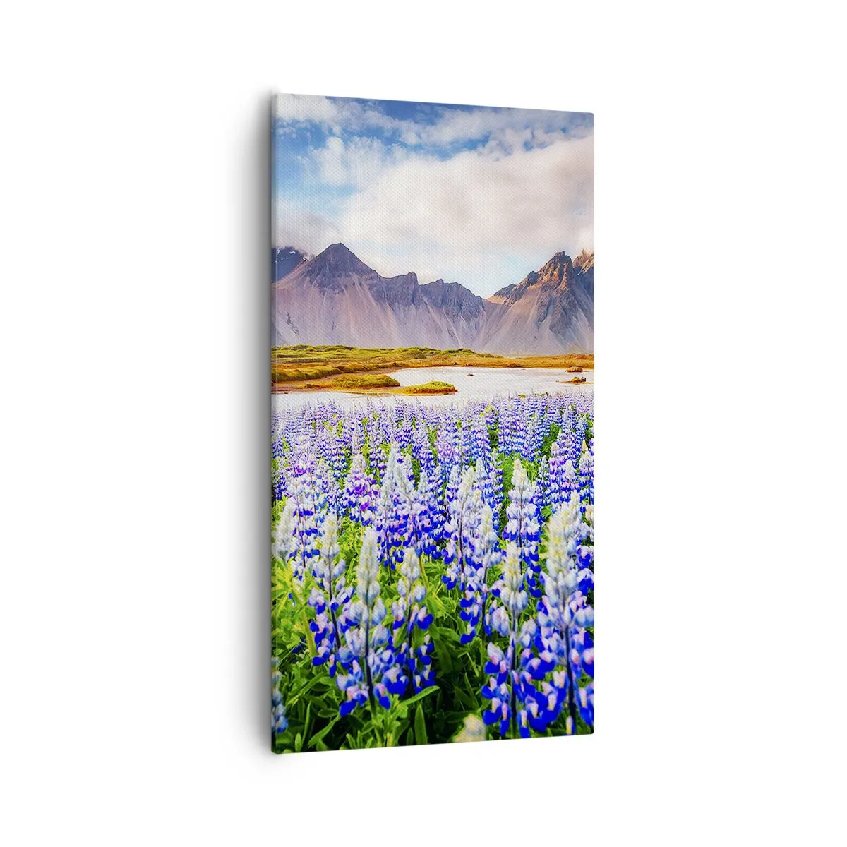 Bild auf Leinwand - Leinwandbild - Kraft und Strenge neben Sanftmut - 55x100 cm