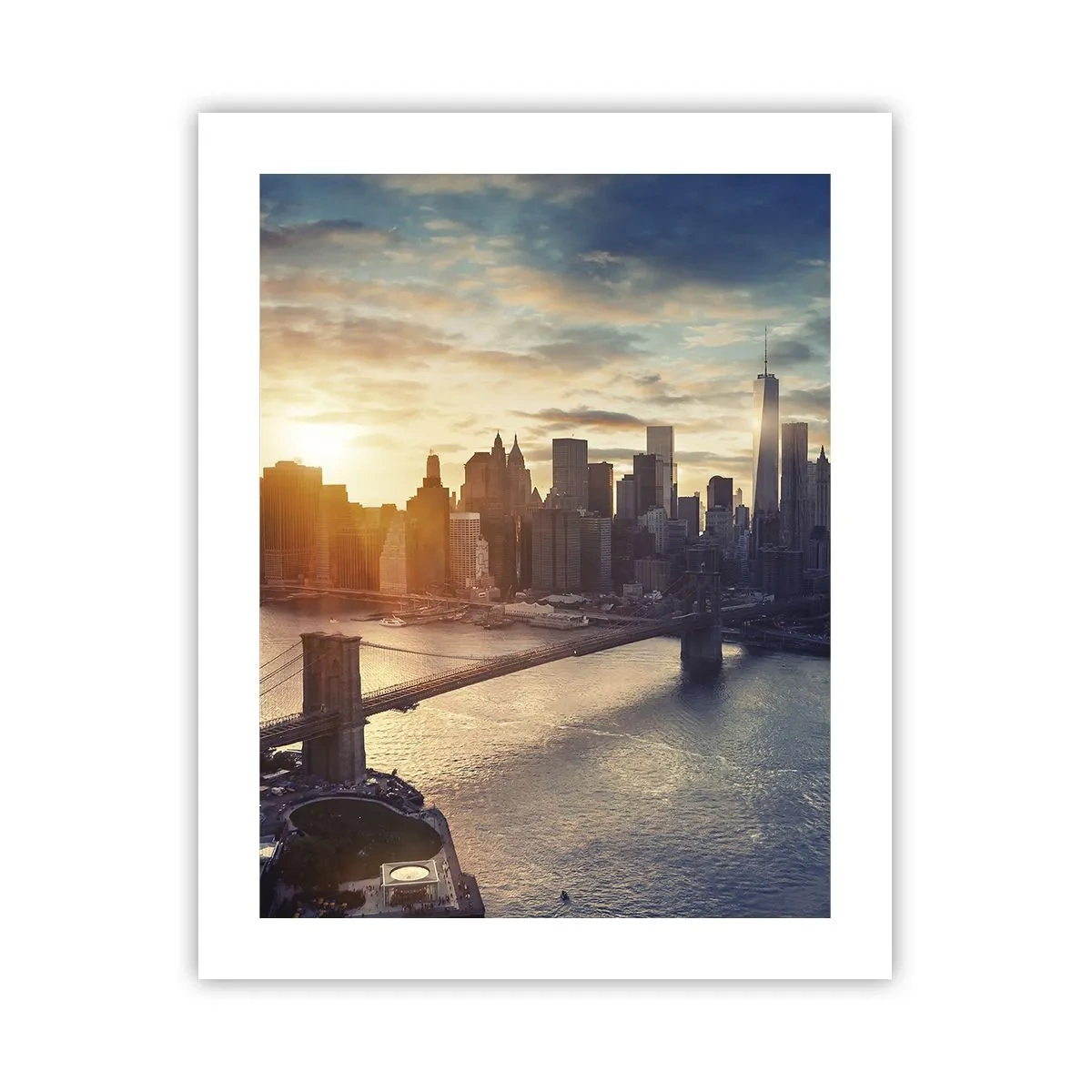 Poster - Westliches Kulturdenkmal - 40x50 cm